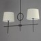 Maxim Lighting Paoli 2-Light Pendant, Charcoal Bronze 27722OFCHL - alternate 4